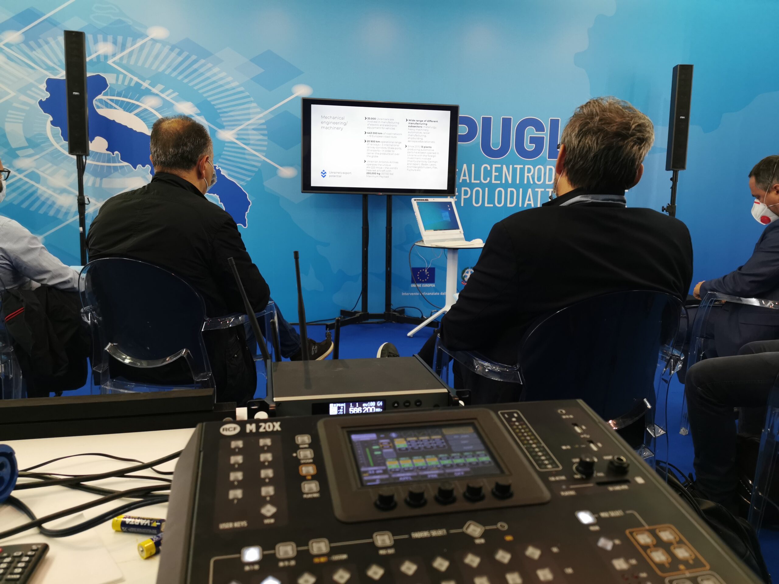 Sistema audio per evento - noleggio audio Pesaro VM Live