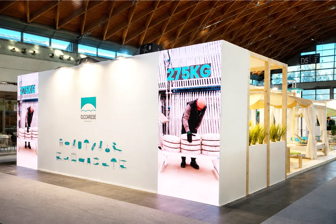 Ciccarese stand - second view
