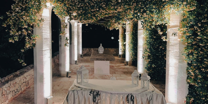 Allestimenti floreali per matrimonio