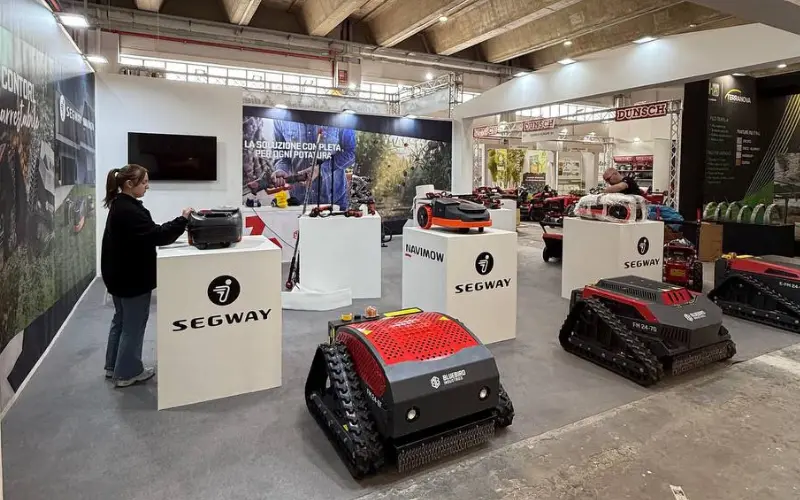 Blue Bird Industries Stand at Agrilevante 2025