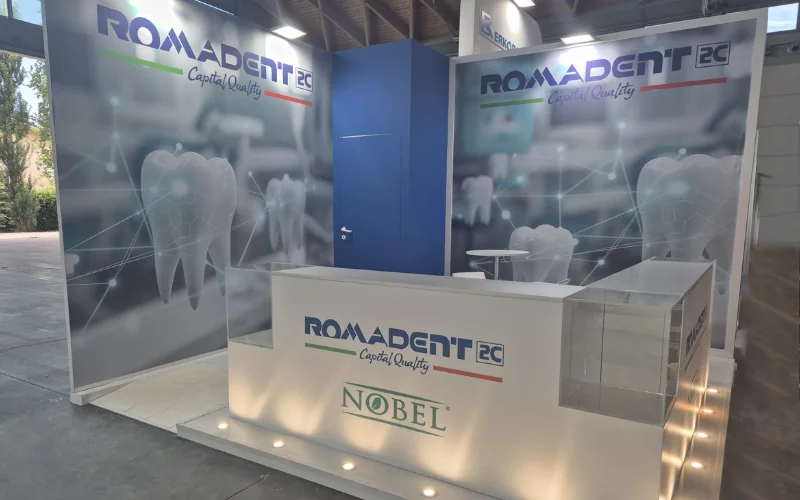 Romadent Stand at Expodental 2025