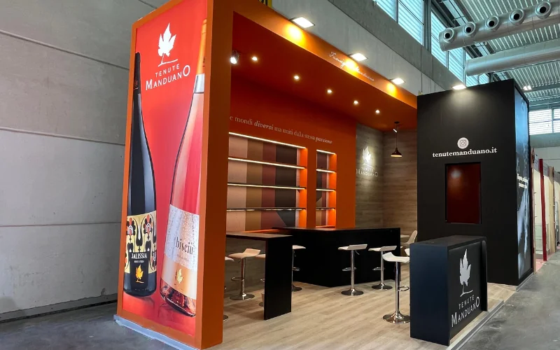 Tenute Manduano Stand at Vinitaly 2025